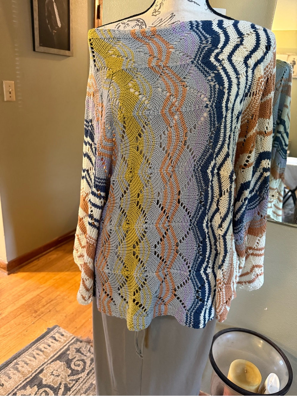 Three Bird Nest Rainbow Shores Knit Sweater